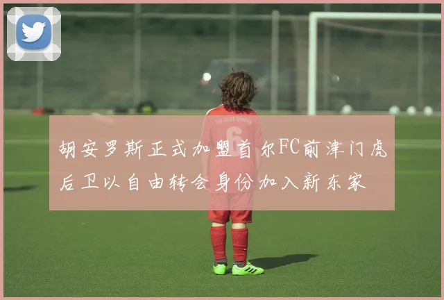 胡安罗斯正式加盟首尔FC前津门虎后卫以自由转会身份加入新东家